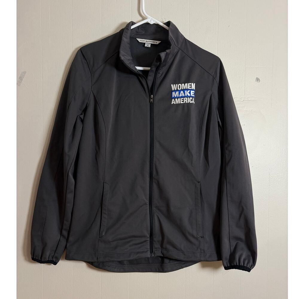 Port Authority M Women Make American Embroidered Zip Front Windbreaker Jacket